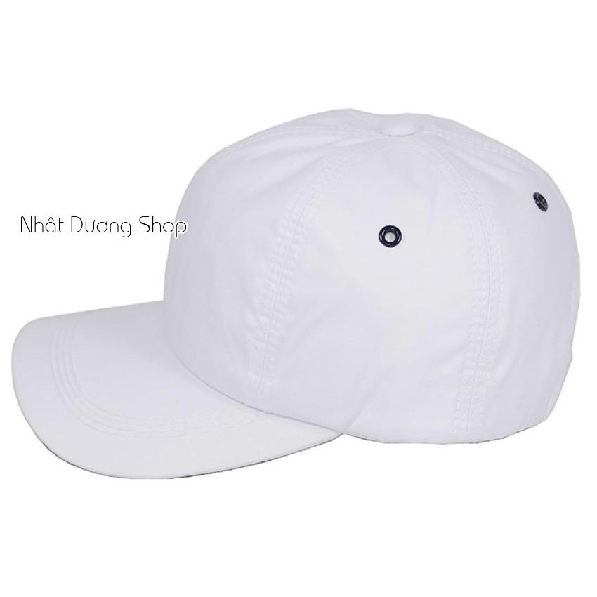 Nón kết vải kaki không thêu, may nhiều đường chỉ chắc chắn, đẹp mắt phụ hợp cho cả nam và nữ