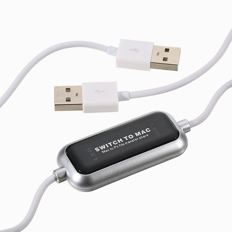 Cáp USB Thông Minh USB 2.0 Kết Nối Liên Kết Dữ Liệu trực tiếp Giữa MAC và PC Truyền Tập Tin 2 Máy Tính qua cổng USB