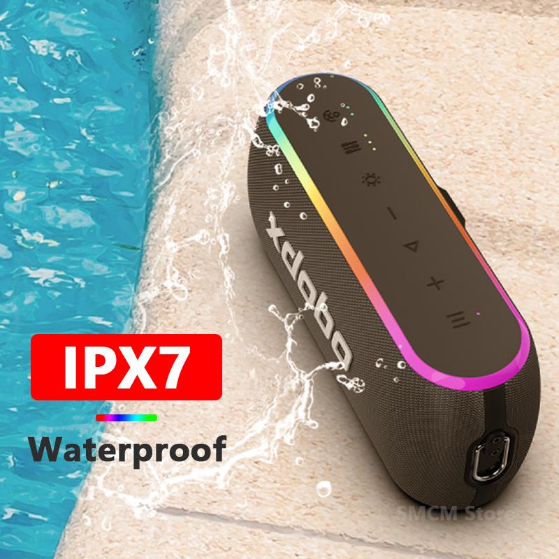 XDOBO X8 III 60W Di Động Đèn LED Nhiều Màu Sắc Loa Bluetooth Ngoài Trời Chống Nước TWS Âm Thanh Nổi Không Dây Nặng Loa Siêu Trầm Bàn Trò Chơi Âm Thanh Color: X8 Blue