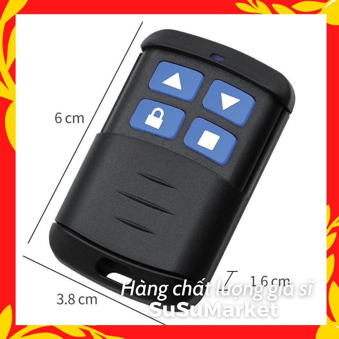 REMOTE CỬA CUỐN HỌC LỆNH SÓNG 433MHZ - 315MHZ CHẤT LƯỢNG GIÁ SỈ
