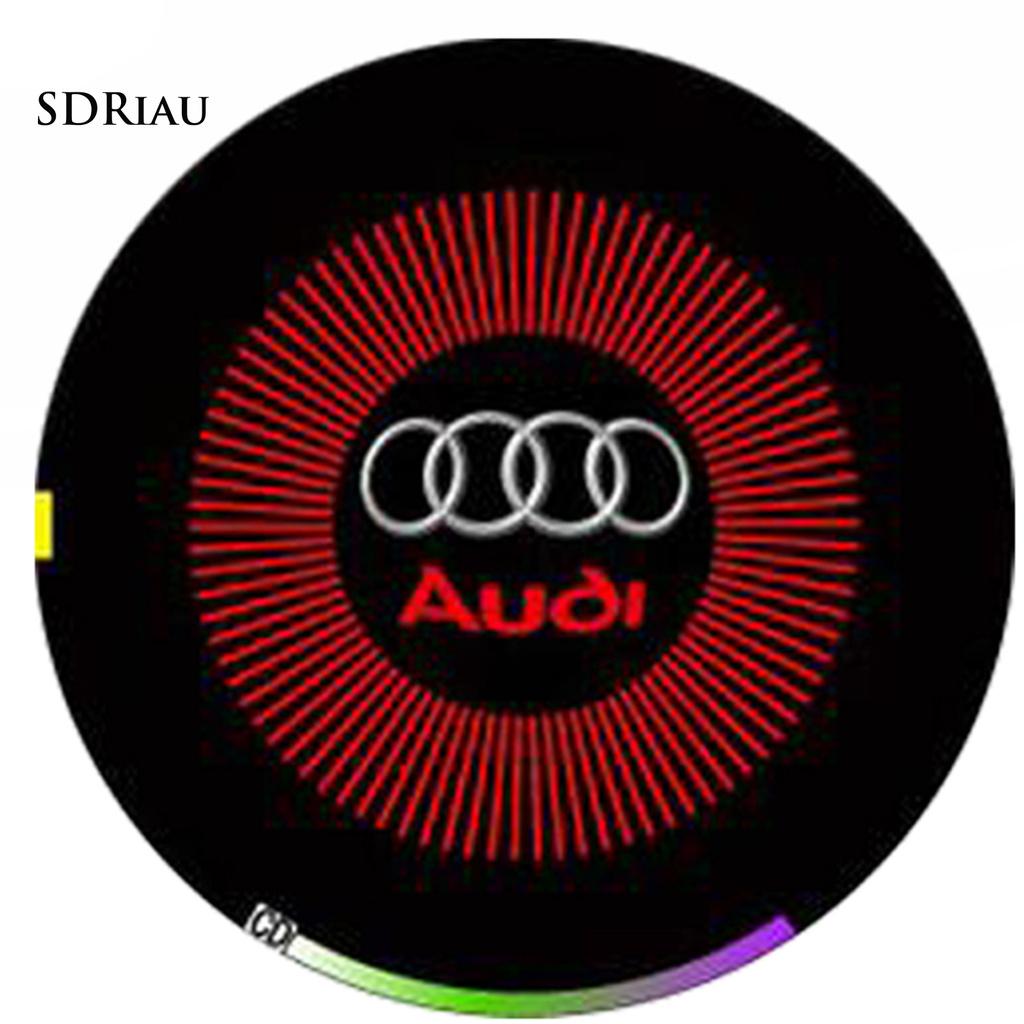 1 Bộ Đèn Led Chiếu Sáng Gắn Cửa Xe Audi