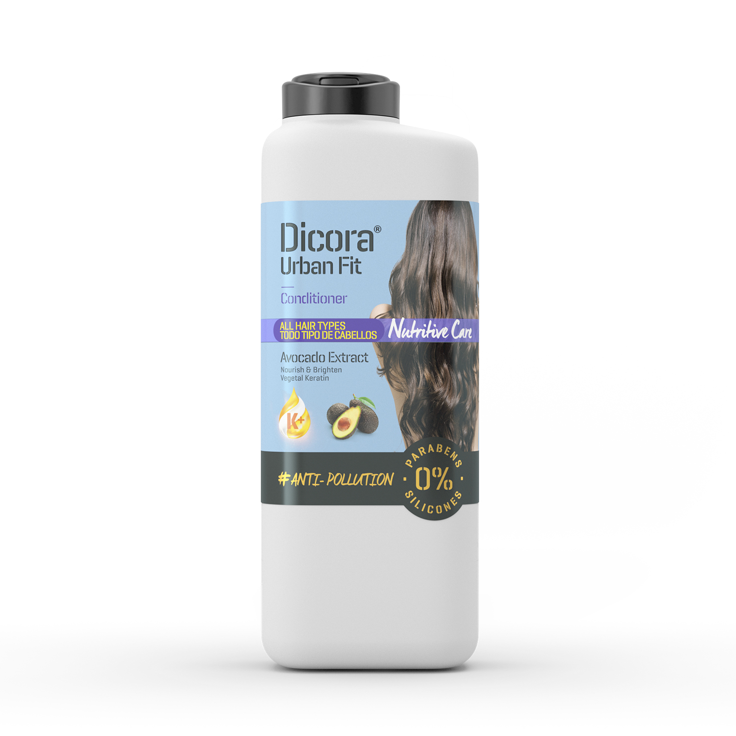 Dầu xả Dicora Urban Fit dành cho mọi loại tóc chiết xuất trái bơ giúp nuôi dưỡng, cấp ẩm 400ml