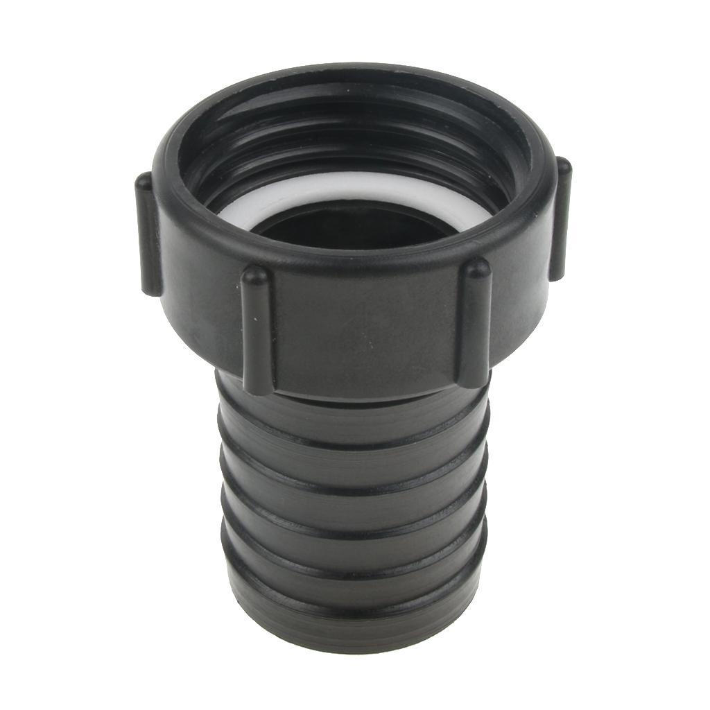 Bộ Chuyển đổi IBC Tote Tank Bộ điều Hợp Bồn Chứa Nước Thô Kết Nối Màu đen