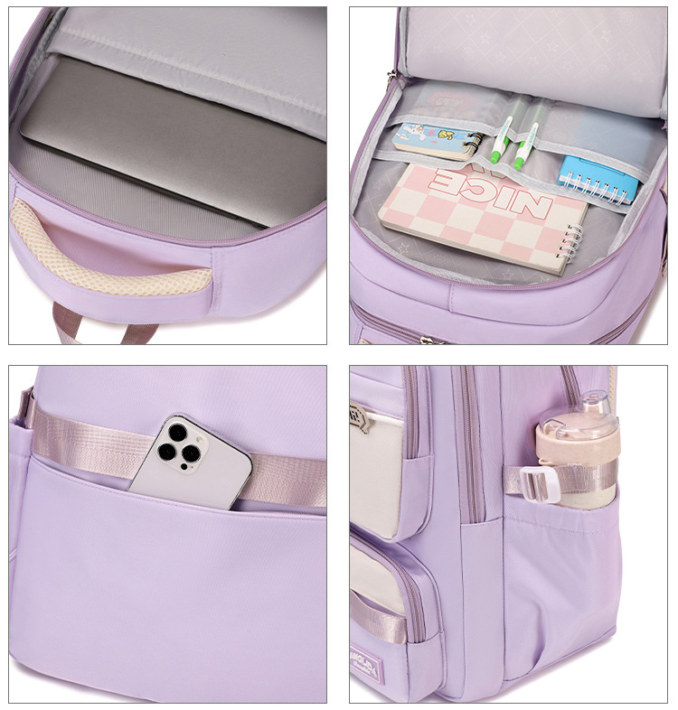 Balo thời trang phong cách Hàn Quốc dày dặn chống thấm nước dùng cho đi học, đi chơi - BEE GEE – BLTT9059A
