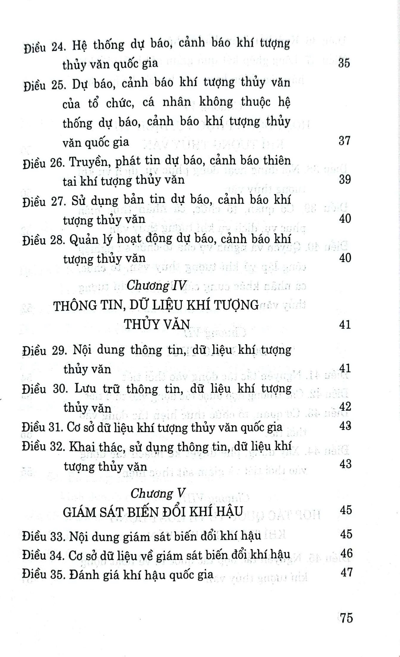 Luật khí tượng thủy văn