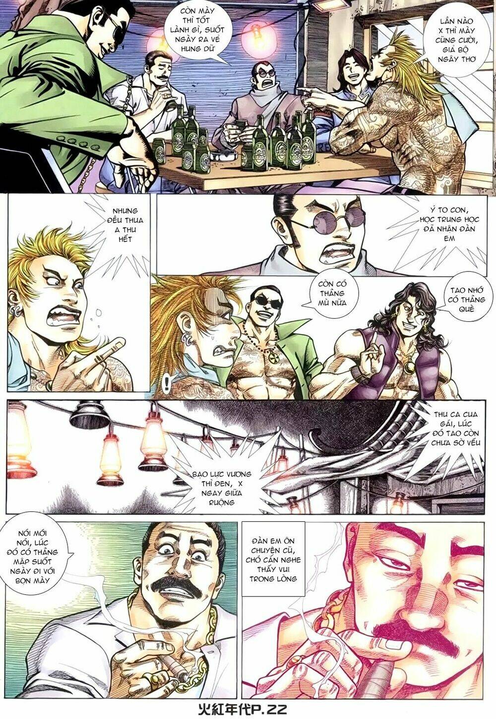 hỏa hồng niên đại hắc cốt đường chapter 153 18