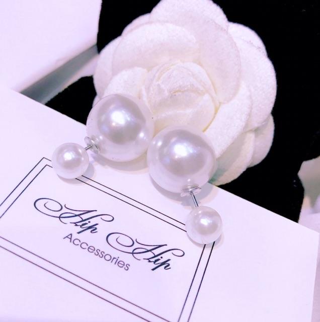 Khuyên tai giả ngọc trai hót hít