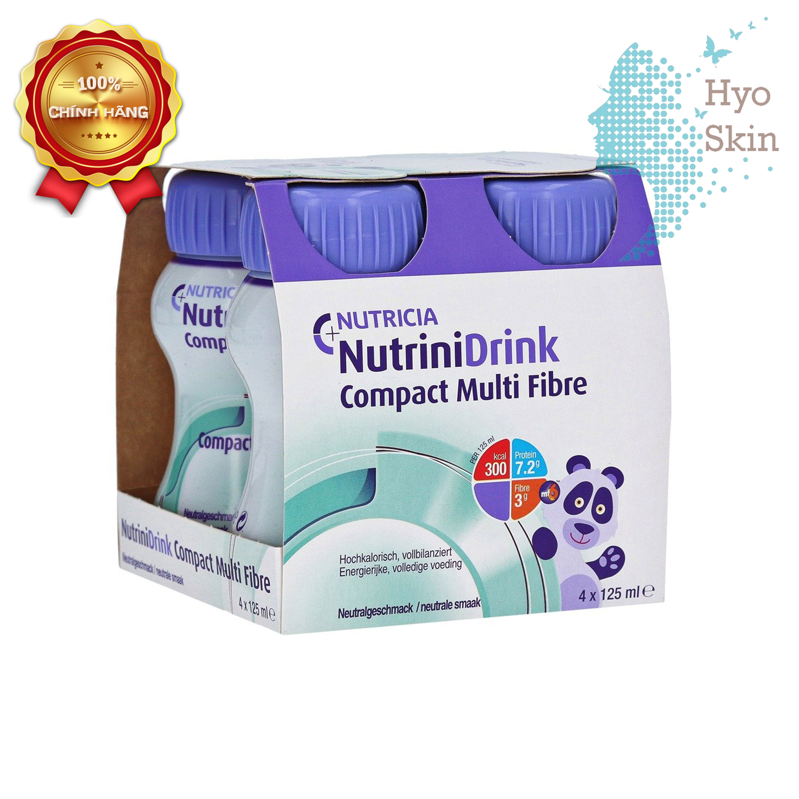 [CHÍNH HÃNG] Sữa Nutrinidrink Compact Multi Fibre 125ml – Dinh Dưỡng Cho Trẻ Nhẹ Cân Hoặc Suy Dinh Dưỡng