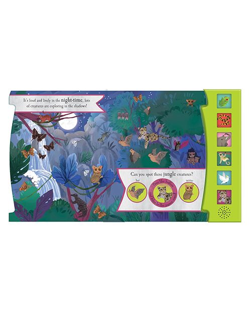 Nature Sound Book - Noisy Jungle