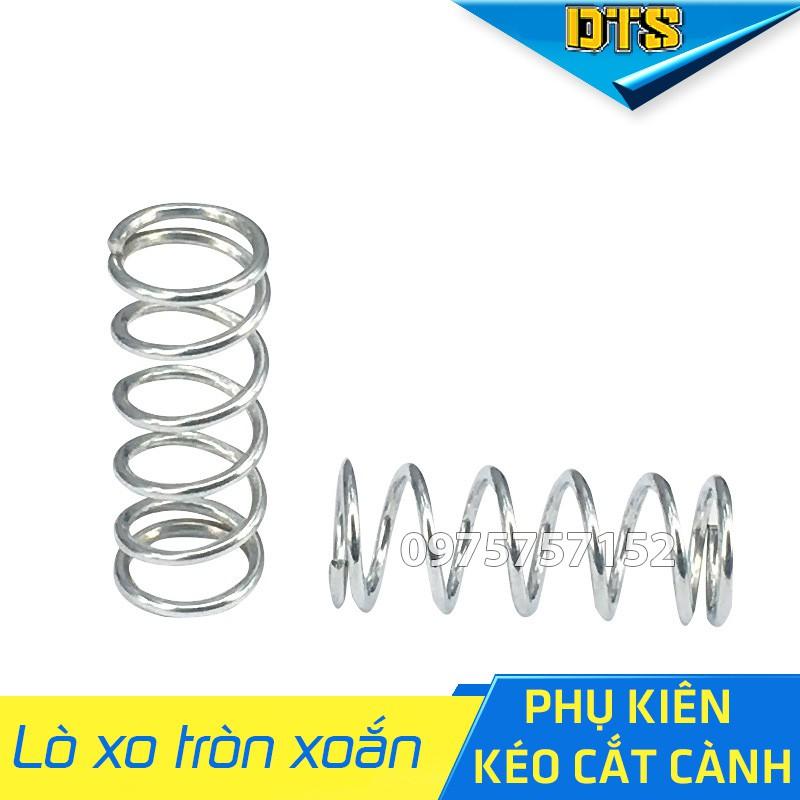 Lò xo xoắn tròn chuyên cho kéo cắt cành, thép không gỉ cao cấp, độ đàn hồi cao, mượt mà, lò xo kéo cắt cành
