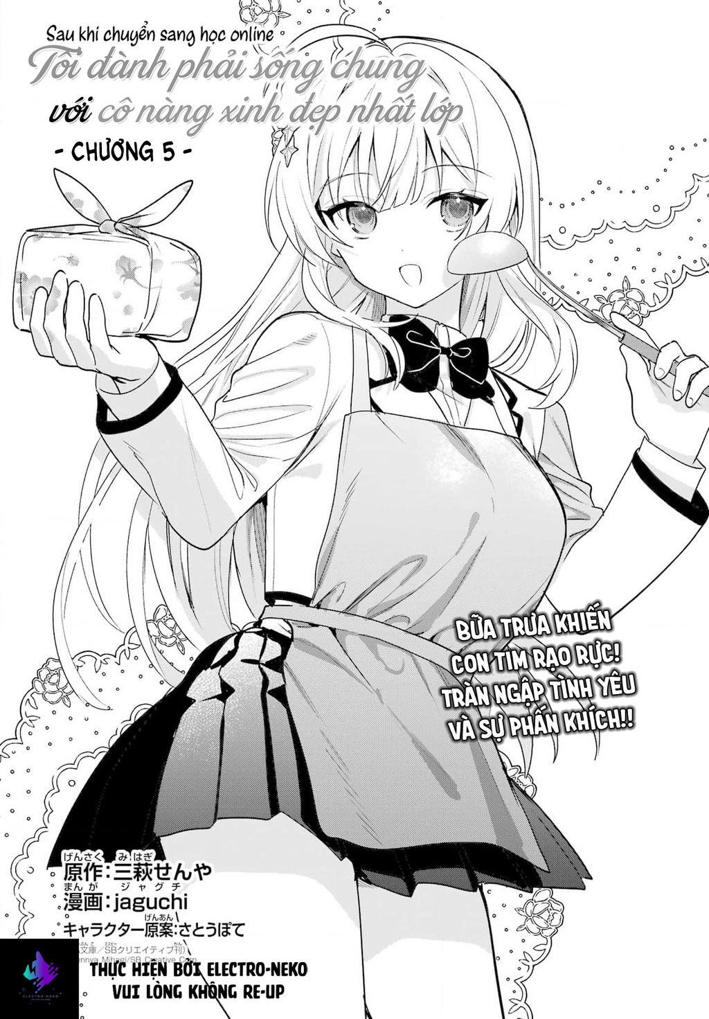 sau khi chuyển sang học online, tôi đành phải chuyển sang sống chung với cô nàng xinh đẹp nhất lớp chapter 5 2