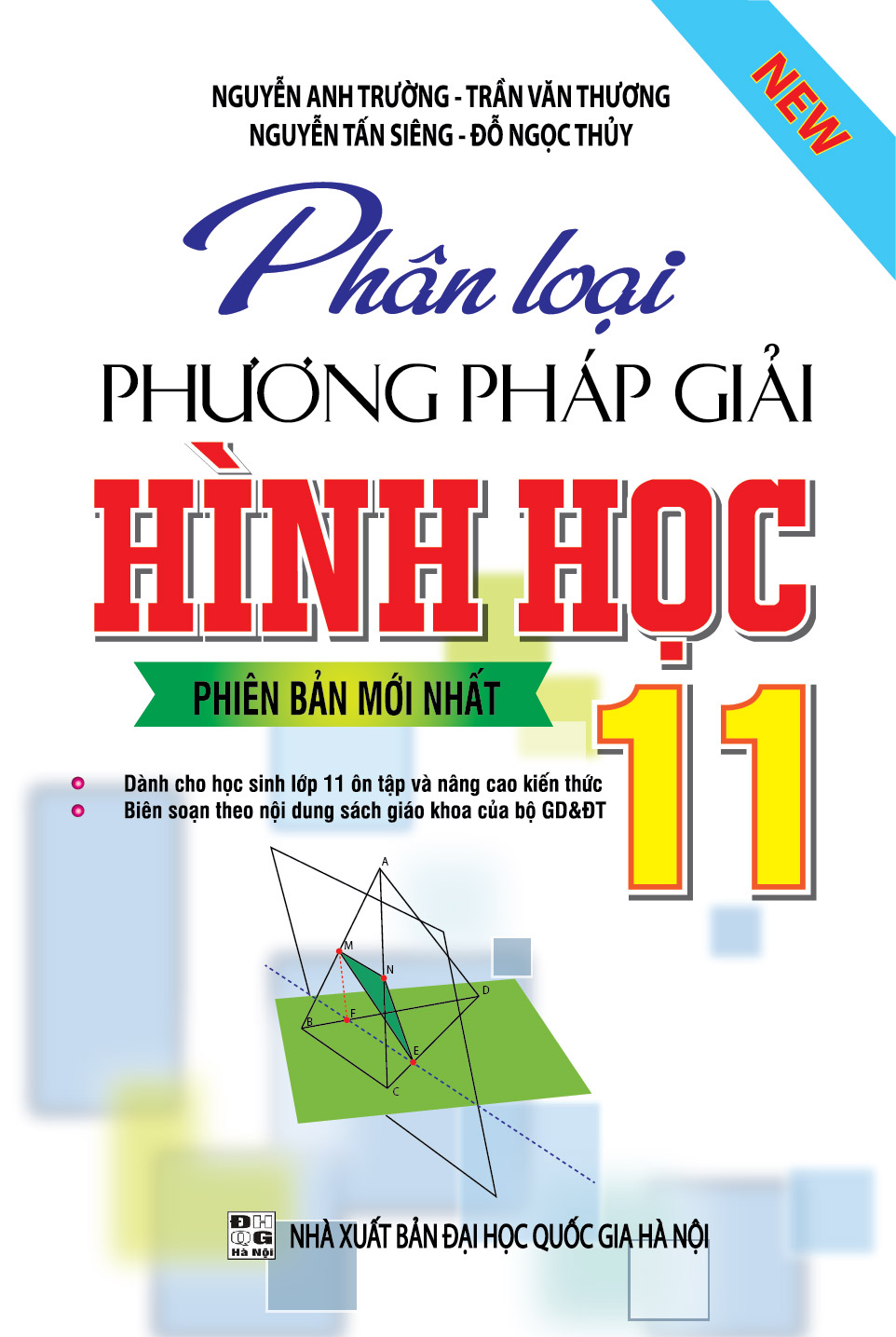 SÁCH THAM KHẢO-PHÂN LOẠI VÀ PHƯƠNG PHÁP GIẢI HÌNH HỌC 11_KV