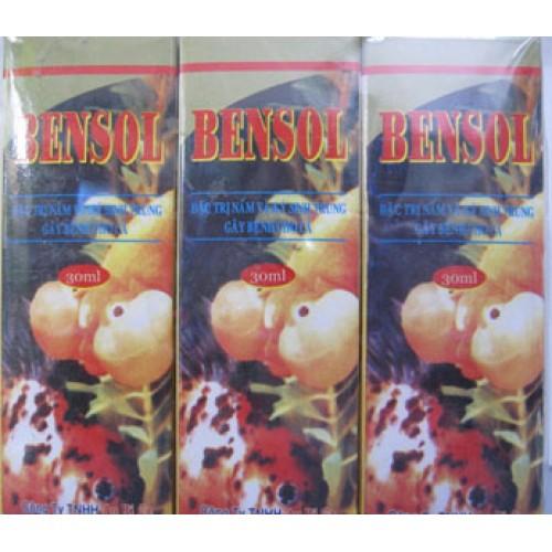 Thuốc Bensol đặt trị nấm và ký sinh trùng cho cá cảnh