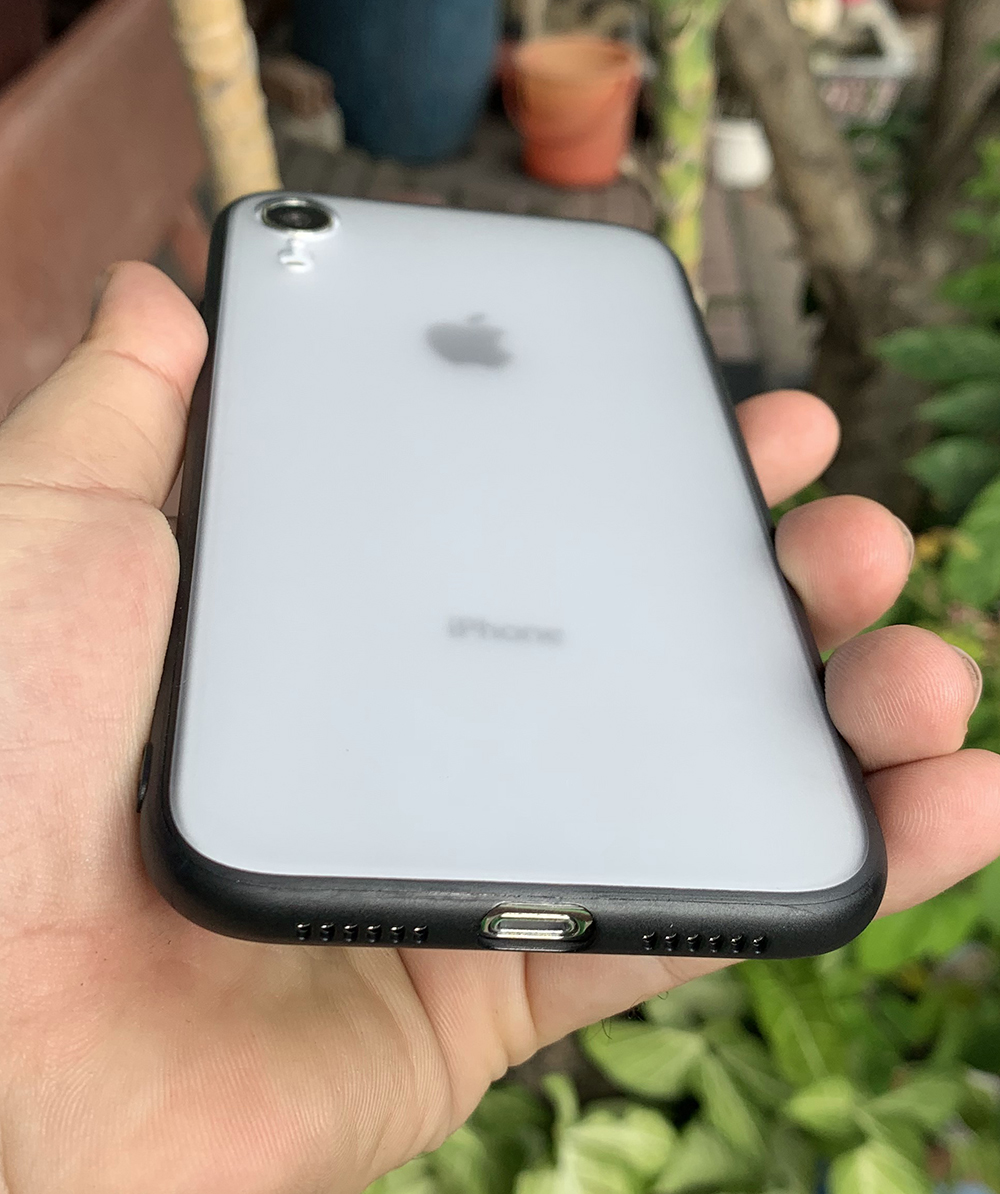 Ốp lưng viền dẻo đen cao cấp giành cho iPhone XR