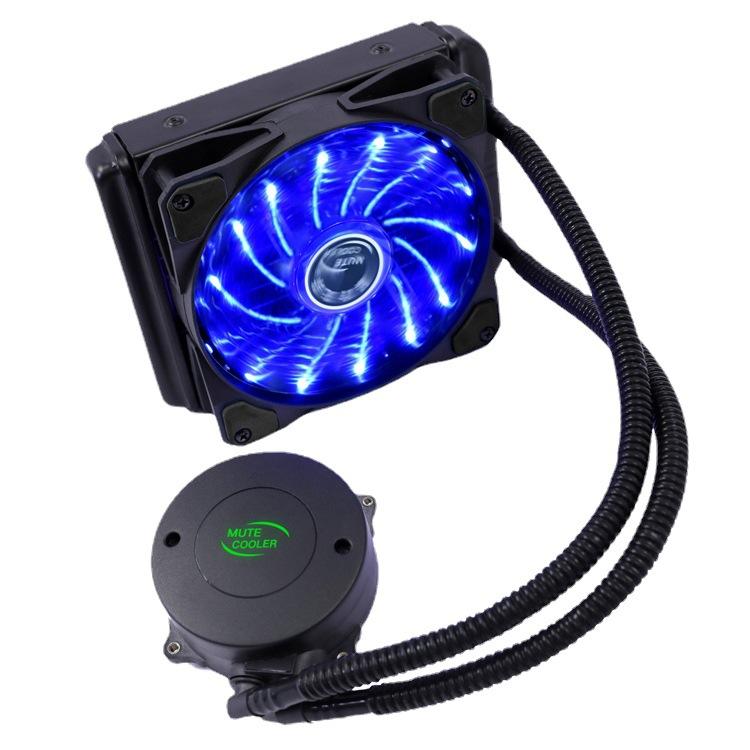 Giá rẻ nhất RGB tất cả trong một làm mát bằng nước tản nhiệt máy tính để bàn quạt CPU tản nhiệt máy tính tắt tiếng đa nền tảng 120 240