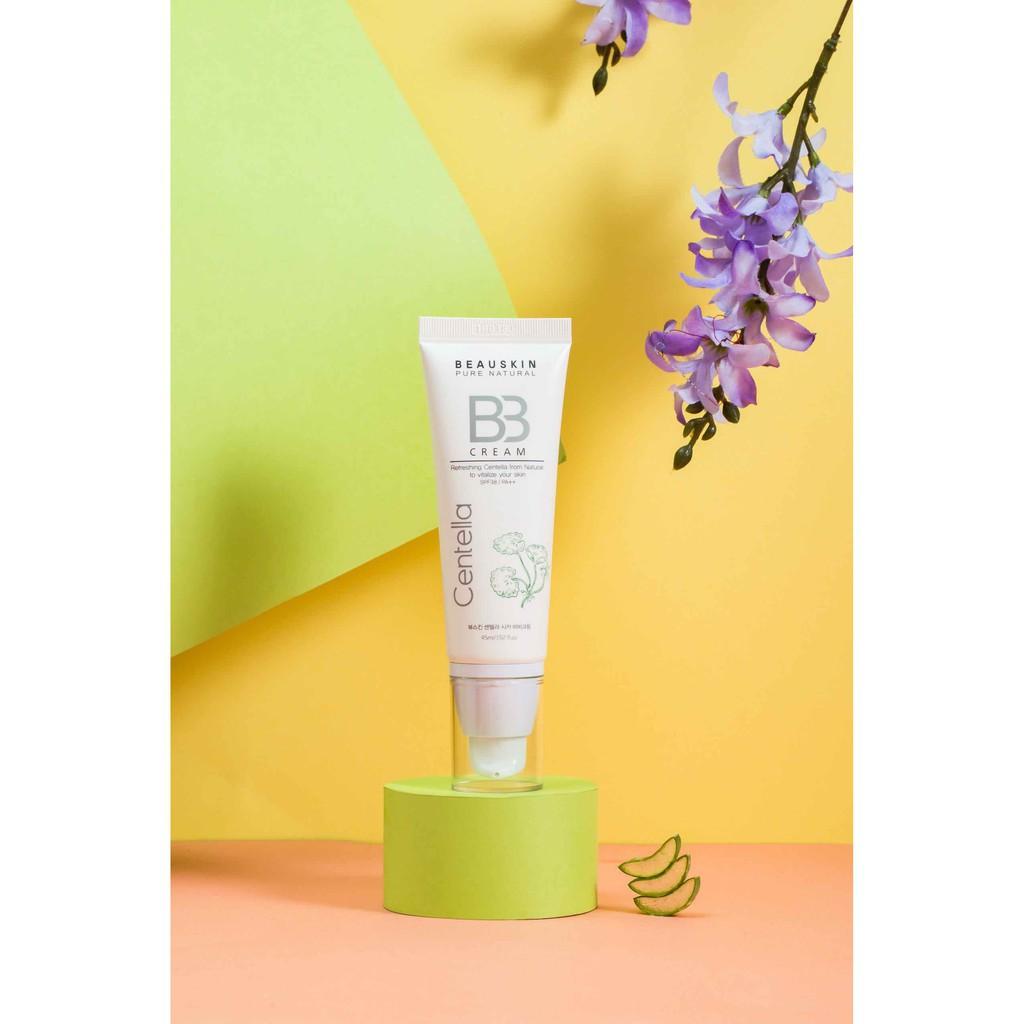 Kem Nền Che Khuyết Điểm Lâu Trôi BEAUSKIN Centella Cica BB Cream 45ml - BMBB0500210