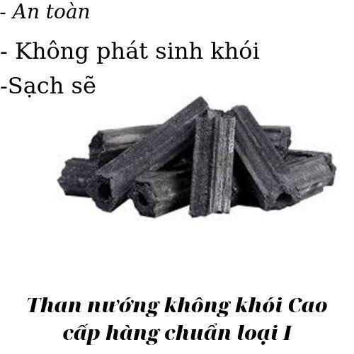 3kg Than sạch không khói chuyên dùng trong quán nướng