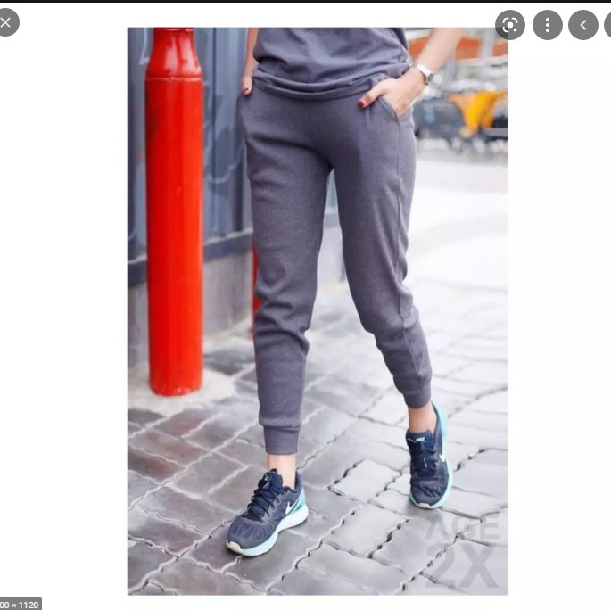 Quần Jogger len tăm bo ống nữ chất đẹp, tông màu cơ bản chipxinhxk