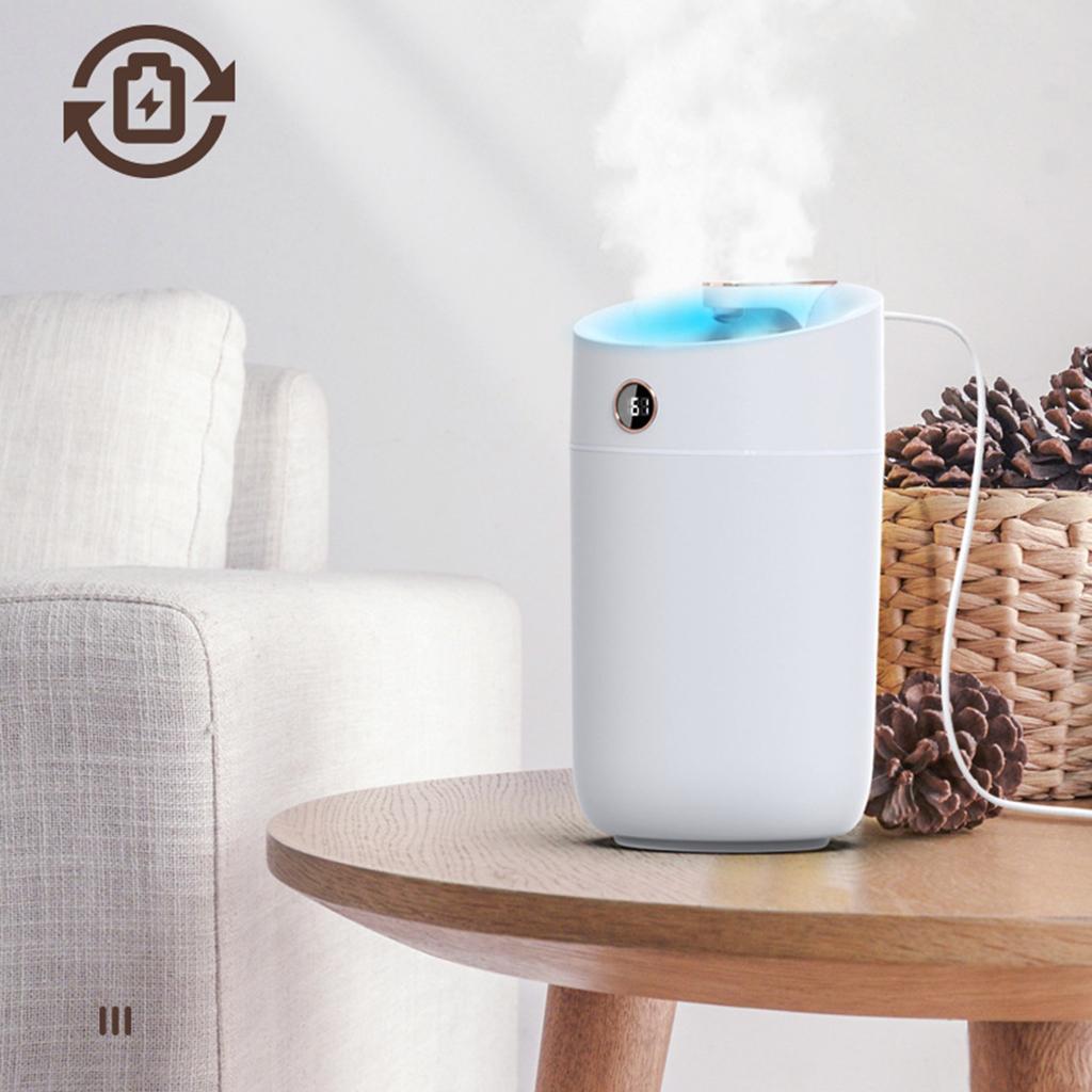 USB Air Humidifier  Oil Diffuser for Home Office 3L