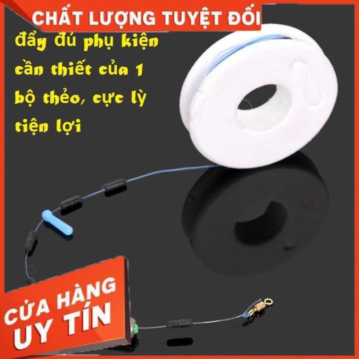 Dây trục câu đài buộc sẵn  đầy đủ các kích thước - Sanami Fishing