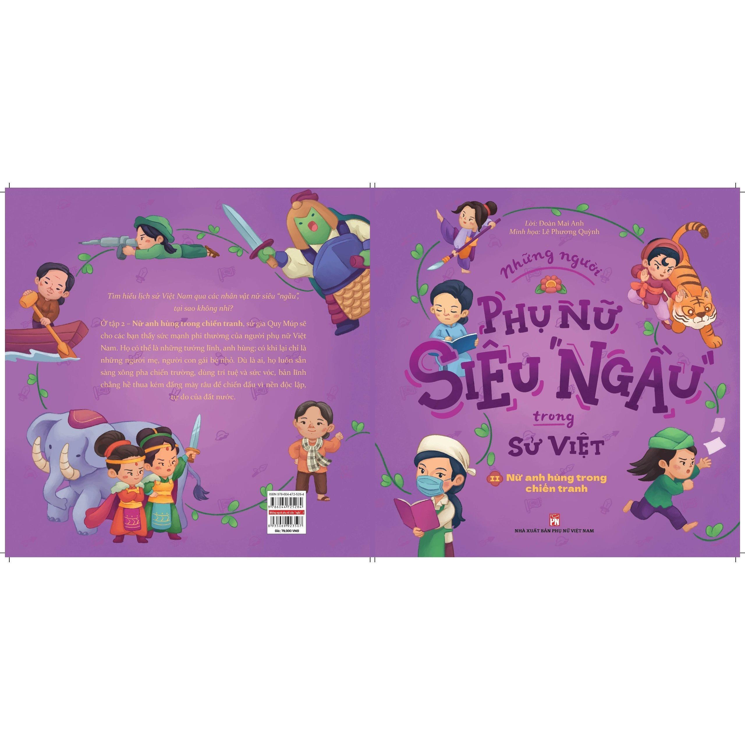 Sách - Những Người Phụ Nữ Siêu Ngầu Trong Sử Việt - Tập 2 - NXB Phụ Nữ