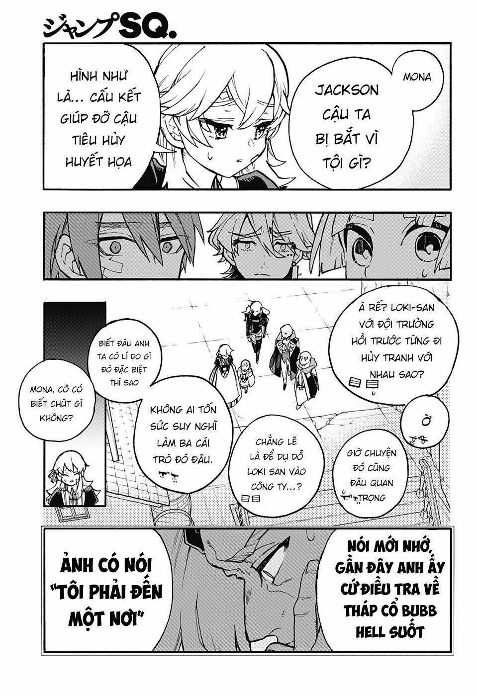 những bức họa quái dị của phù thủy chapter 19 13