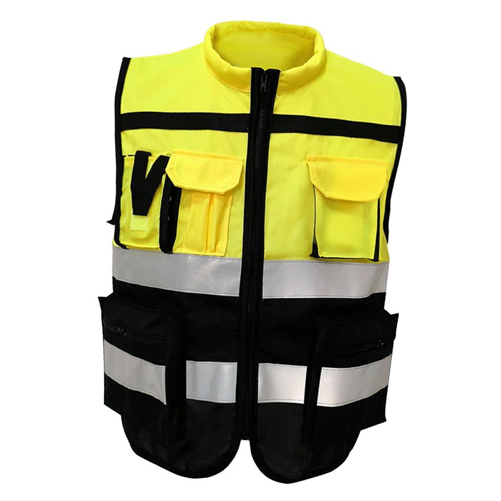 9 Colors Available Traffic Safety Vest High Visibility Reflective Vest for  Night Cycling Running hi vis Workwear Vest with LogoQuần áo phản quang an  toàn  AliExpress