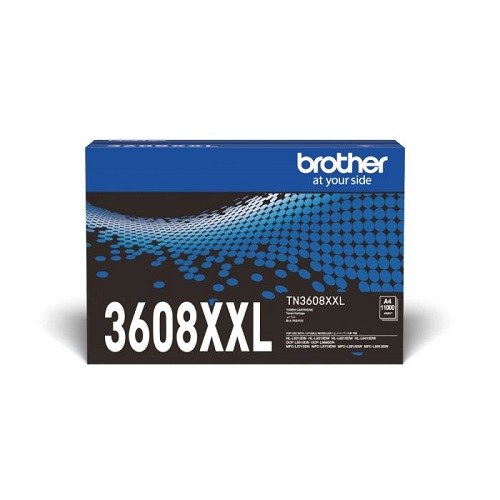 Mực in Brother TN-3608XXL Black Toner Cartridge - Hàng Chính Hãng