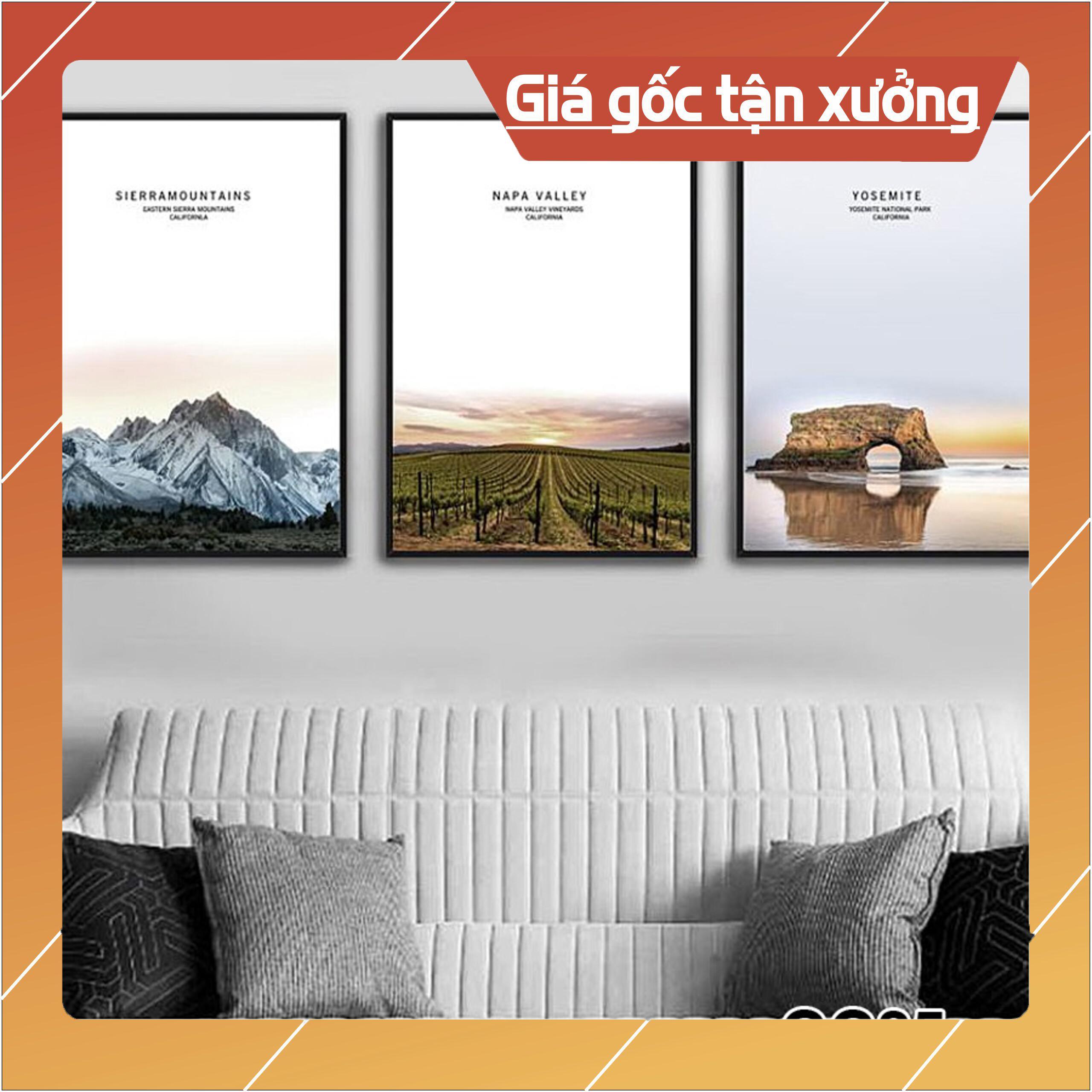 Bộ tranh treo tường phong thủy trang trí nội thất đẹp nhất thị trường phong cách hiện đại mới