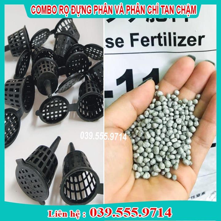BỘ 250GRAM PHÂN CHÌ & 100 RỌ ĐỰNG PHÂN - GIÚP TIẾT KIỆM PHÂN BÓN