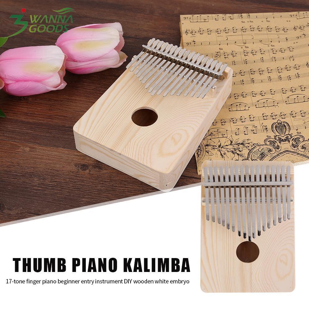 Đàn Kalimba 17 Phím Bằng Gỗ Cho Người Mới Tập Chơi