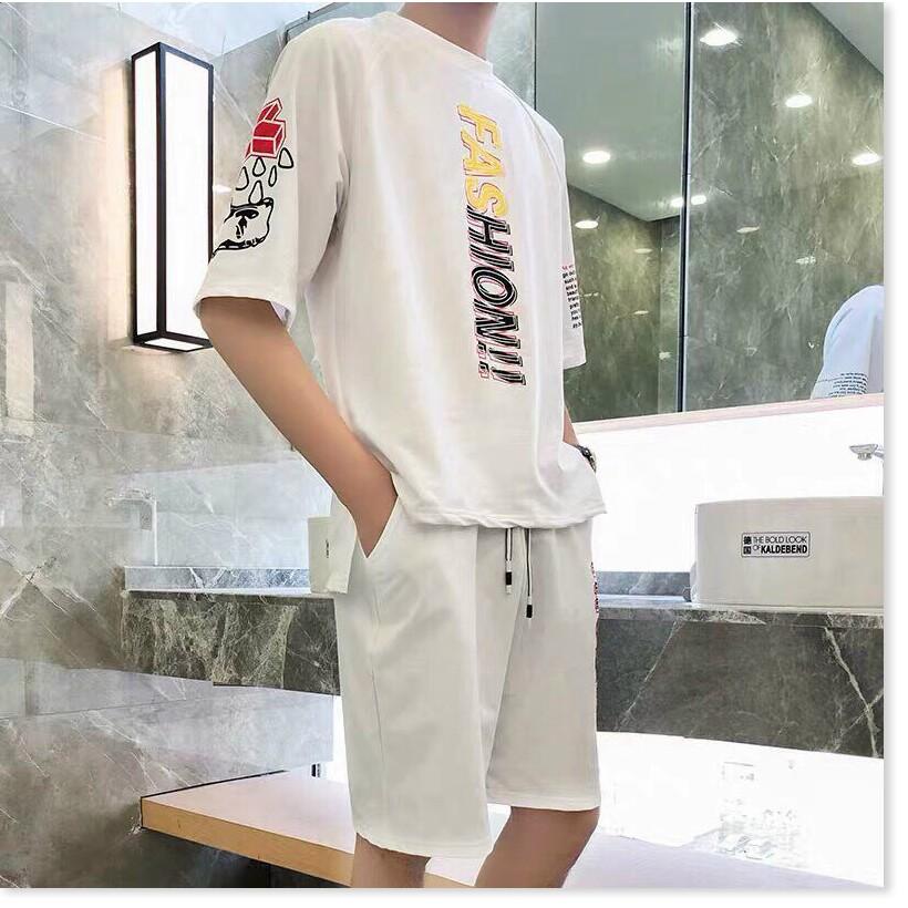 SET BỘ THỂ THAO THUN COTTON NAM,HỌA TIẾT SIÊU NGẦU,CHẤT LIỆU VÃI THOÁNG MÁT THỜI TRANG KME.STORE
