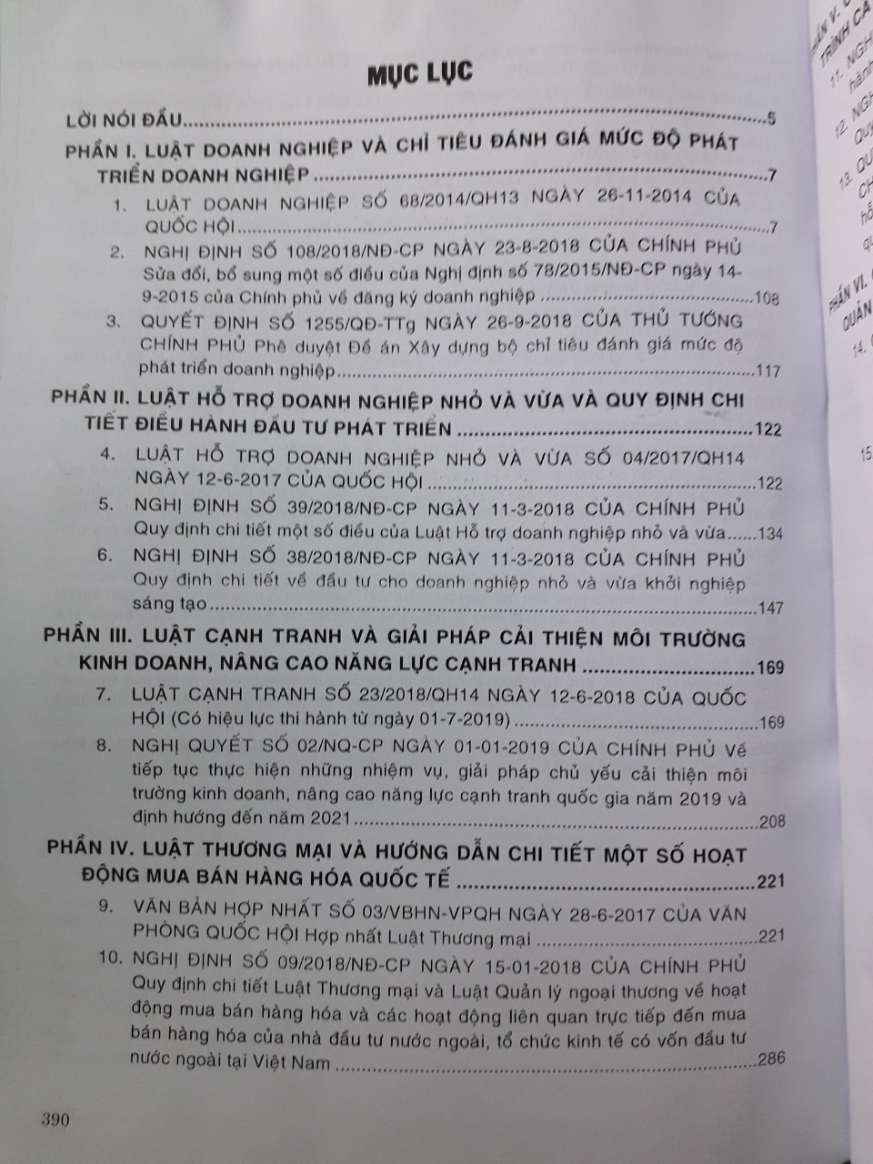 Giám đốc và kế toán trường doanh nghiệp cần biết - Luật doanh nghiệp - Luật hỗ trợ doanh nghiệp nhỏ và vừa - Luật cạnh tranh và chương trình cắt giảm chi phí cho doanh nghiệp