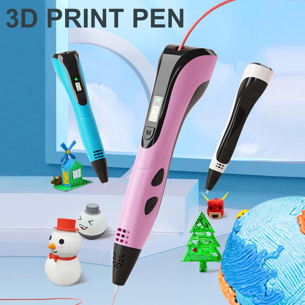 2022 Bút in 3D mới Bộ 3D Bộ cho trẻ em Chidren tự làm món quà sinh nhật sinh nhật của trẻ em