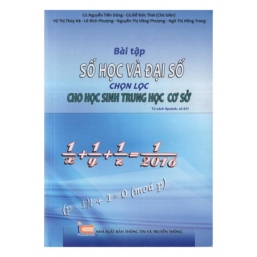 Bài Tập Số Học Và Đại Số Chọn Lọc Cho Học Sinh Trung Học Cơ Sở