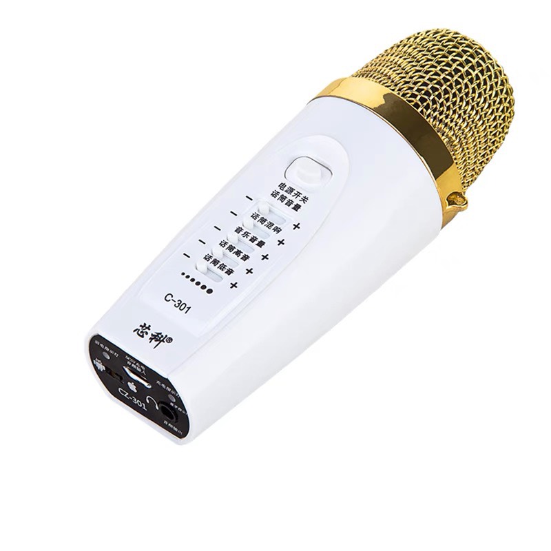 MICRO BLUETOOTH KARAOKE SỬ DỤNG CHO ĐIỆN THOẠI COK 301 - HÀNG CHÍNH HÃNG