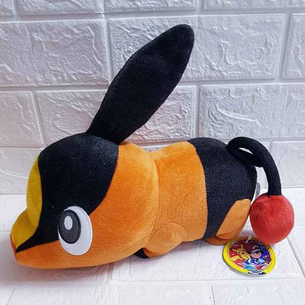 Gấu Bông Pokemon - Heo Lửa Tepig (37 Cm) Gb196 (Tặng 1 Móc Khóa Dây Da Pu Đính Đá Lấp Lánh)