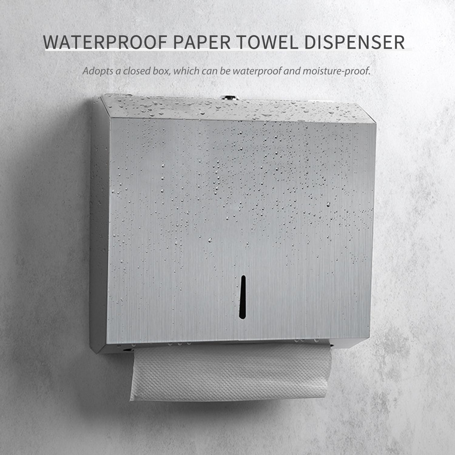Máy phân phối khăn giấy Treo tường, hộp đựng khăn giấy treo tường