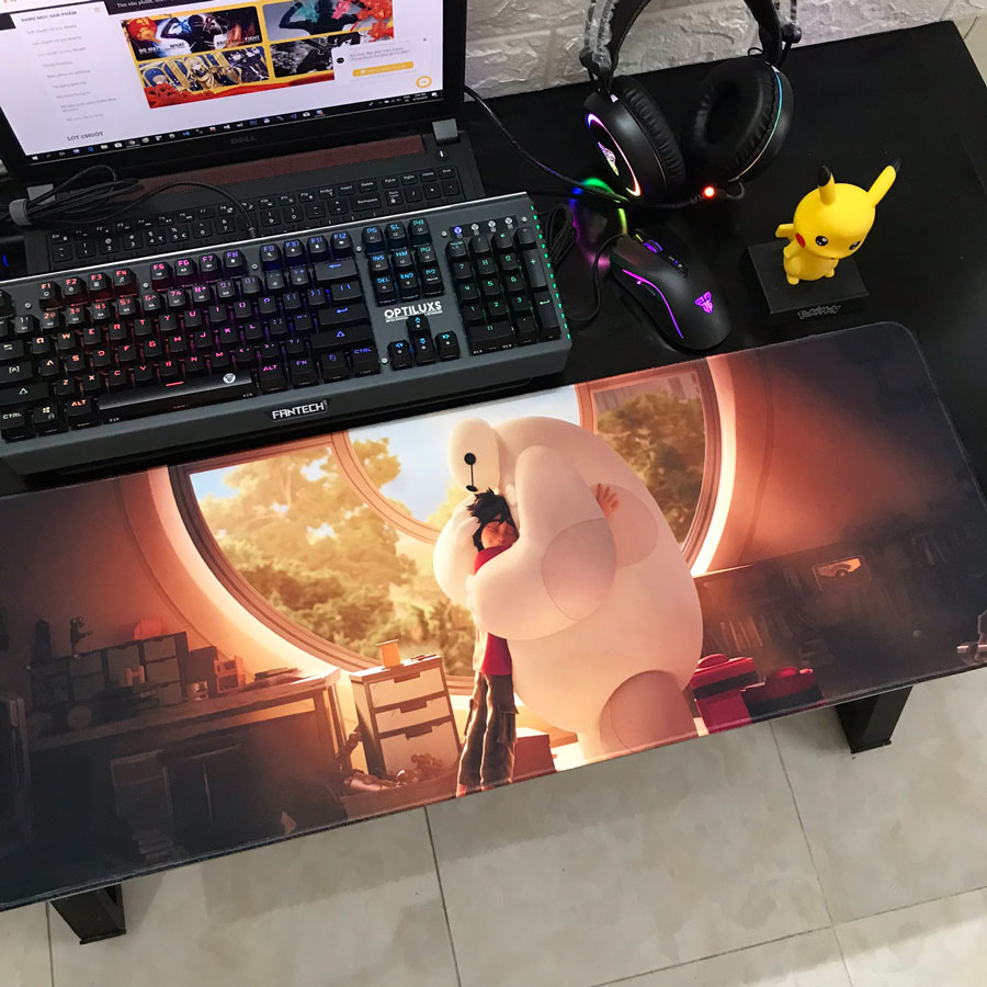 Miếng Lót Chuột, Bàn Di Chuột, mouse pad cỡ lớn (80x30x0.3)