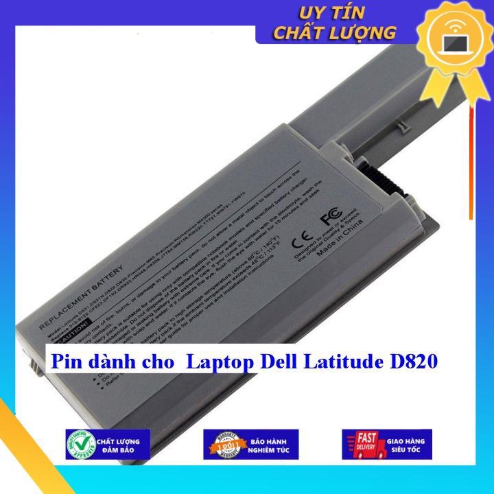 Pin dùng cho Laptop Dell Latitude D820 - Hàng Nhập Khẩu  MIBAT248