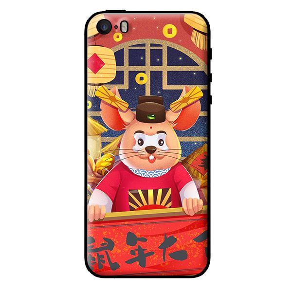Ốp lưng in cho Iphone 5/5s/5se Mẫu Tết 2020