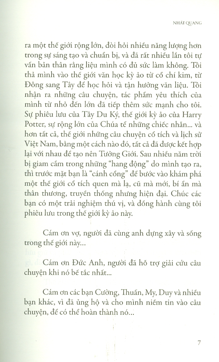 Tưởng Giới - Đứa Con Trở Về (Một Cuộc Phiêu Lưu Vào Xứ Sở Tâm Linh Kỳ Bí Và Huyền Diệu Trong Tiềm Thức Con Người Việt Nam Từ Những Câu Chuyện Cổ Tích Thời Thơ Ấu)