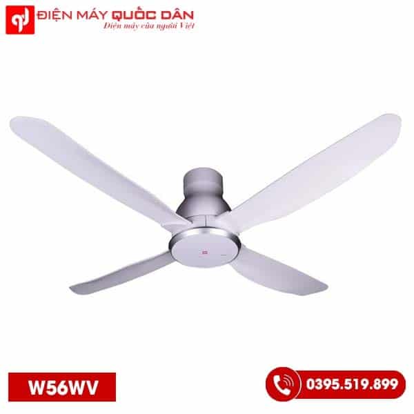 Quạt Trần KDK W56WV 4 cánh màu trắng