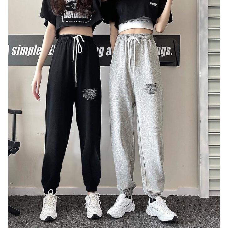 Quần Jogger nữ cao cấp JGN29, ống bó dễ dàng phối đồ cá tính, vải nỉ bền, mặc thoáng mát. - Thời Trang Waoo