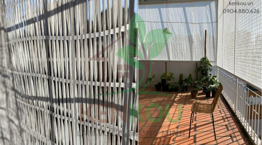 Lưới che nắng khổ 2m x dài 50m mầu trắng Hàng Chính Hãng Nhật Bản giảm nóng nhà kính trồng rau, trồng hoa nông nghiệp công nghệ cao