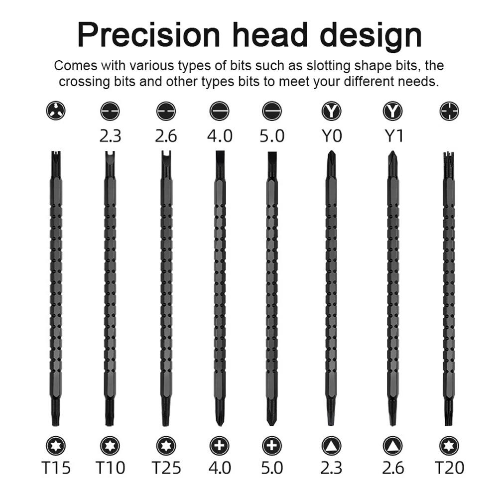 Multifunction Screwdriver Set Practical Repairs Tool Set Portable Screwdriver Home Screwdriver Bits Set Telescopic Interface Screwdriver Bits Set