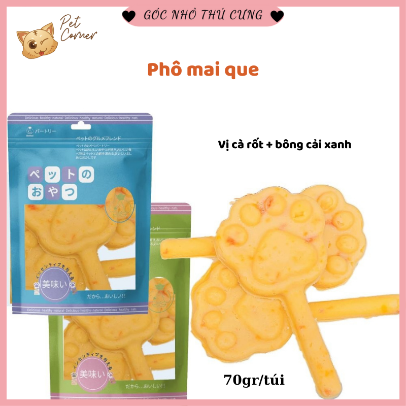 Bánh thưởng phô mai béo ngậy, giàu dinh dưỡng cho thú cưng