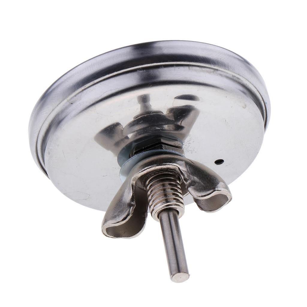 10 Pcs BBQ Grill Thermometer Stainless Steel 100-700°F Temperature Gauge