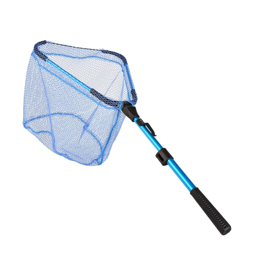 Collapsible Fly Fishing Landing Net Bass Trout Net Foldable Fishing Net