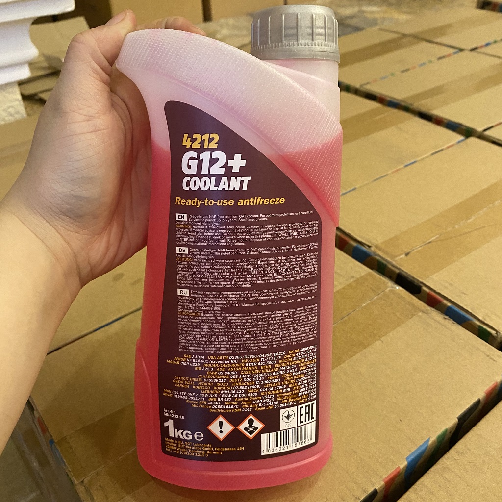 Nước Giải Nhiệt MANNOL 4212 Coolant G12+ 1Kg